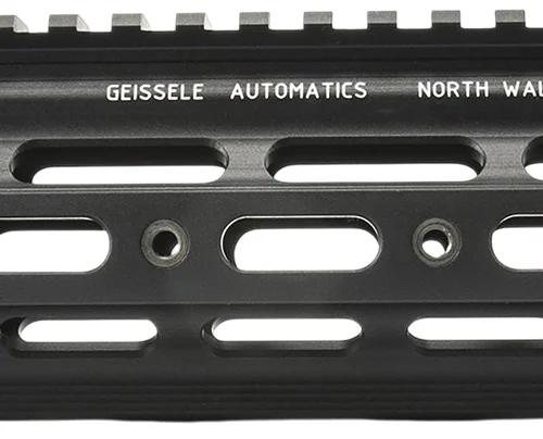 Geissele Automatics 05190B Super Modular Rail HK Black Aluminum 10.50" Long