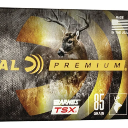 Federal P243K Premium  243Win 85gr Barnes TSX 20 Per Box/10 Case