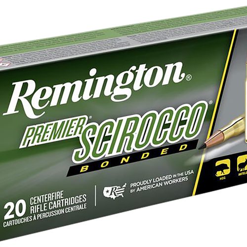 Remington Ammunition 29328 Premier Scirocco Bonded 30-06Springfield 180gr Swift Scirocco Bonded 20 Per Box/10 Case