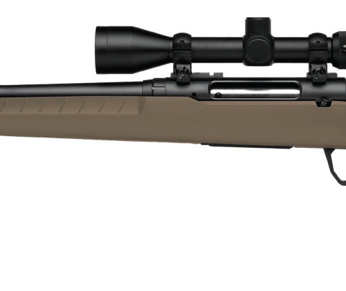 SAVAGE ARMS AXIS 2 6.5CR BL/FDE PKG LH