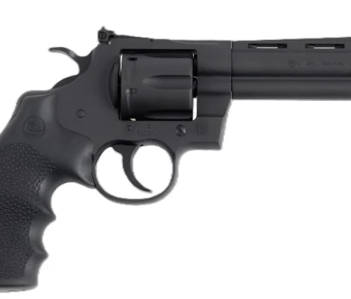 Python .357 Mag 5" Trit Blued/Blk Hogue 6rd