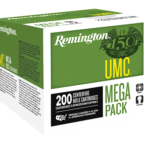 Remington Ammunition 20109 UMC Mega Pack 300Blackout 220gr Open Tip Flat Base 200 Per Box/1 Case *Loose