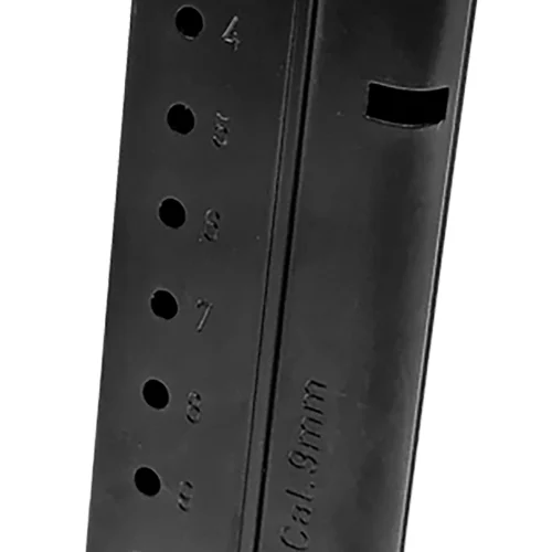 EAA GIRSAN 390510 1911  9rd 9mm Luger Fits Girsan MC1911S/MC1911C Black Steel