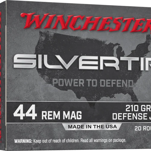 Winchester Ammo W44MST Silvertip  44RemMag 210gr Jacketed Hollow Point 20 Per Box/10 Case