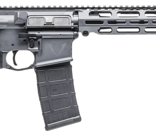 Vktr Industries V31100916606 VK-1PW  5.56 13.70" Sniper Gray Cerakote Low Profile M-LOK Handguard Black Magpul K2 Grip