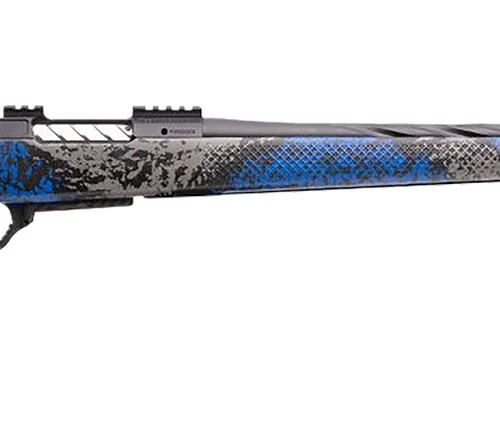 Seekins Precision 0011710321-F Havak PH3 6 Creedmoor 24" Black Fluted Threaded Barrel Black Picatinny Rail Glacier Shadow Camo Adj Cheek Riser Synthetic Stock