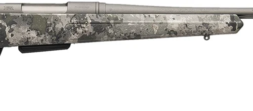 Winchester Repeating Arms 535800299 XPR Extreme 308 Win 3+1 24" Tungsten Cerakote Fluted Threaded Barrel & Drilled & Tapped Steel Receiver, Fixed TrueTimber VSX Synthetic Stock