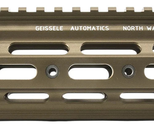 Geissele Automatics 05190S Super Modular Rail HK DDC Aluminum 10.50" Long