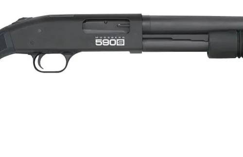 MOSS 590S 12GA 18.5 BLK OR THREADED 10RD