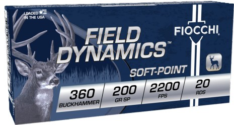 Field Dynamics .360 BH 200gr SP 20rd