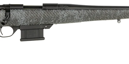 Howa HCE308GW 1500 Carbon Elevate 308 Win 5+1 24" Wrapped Carbon Fiber Threaded Barrel, Blued Drilled & Tapped Steel Receiver, Fixed Stocky's Black w/Gray Webbing Carbon Fiber Stock, Right Hand