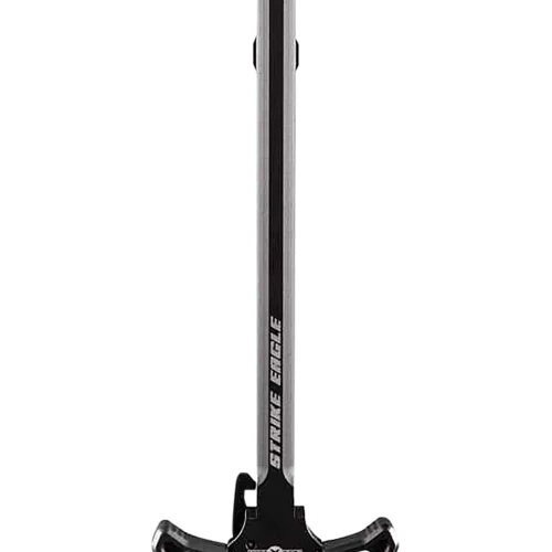 Patriot Ordnance Factory 01543 Strike Eagle Charging Handle AR-10 Black Anodized Aluminum, Ambidextrous