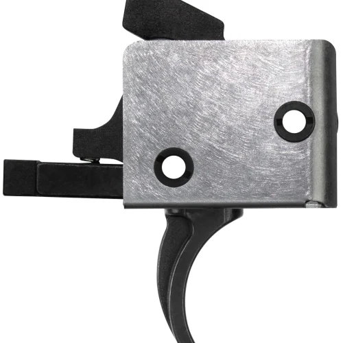 CMC Triggers 95503 Drop-In PCC Black/Silver Flat Trigger Single-Stage 3-3.50 lbs Draw Weight