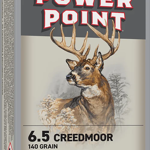 Winchester Ammo X652 Power-Point  6.5Creedmoor 140gr 20 Per Box/10 Case