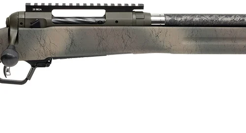 Savage Arms 58161 110 Pro Pursuit 270 Win 3+1 20" Olive Dark Green Cerakote Earth-Tone Camo/Black Web Right Hand