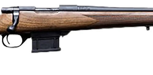 Howa HWH22ARC 1500 Mini Action Full Size 22 ARC 5+1 22" Blued Threaded Barrel, Blued Stainless Steel Drilled & Tapped Receiver, Walnut Fixed Stock, Right Hand