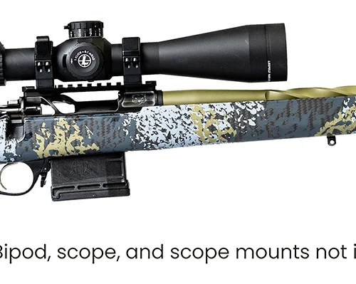 Horizon Firearms RF008S122216C13 Venatic 2023 6.5 PRC 22" Spiral Fluted Threaded Barrel, Drilled & Tapped Receiver, Iota EKO X Carbon Fiber Stock