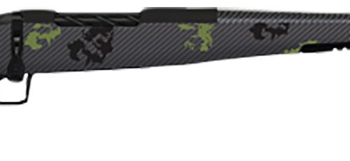 Fierce Firearms TROG7MMBC22BF CT Rogue  7mm BC 22" Black Cerakote C3 Carbon Fiber Threaded Barrel, Black Cerakote Drilled & Tapped Titanium Receiver, LR Negative Comb Forest Camo Carbon Fiber Stock