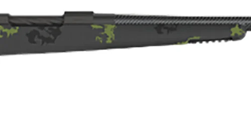 Fierce Firearms FCTRFP300RUM24BF CT Rival XP 7mm BC 20" Carbon Fiber Match Grade Threaded Barrel, Black Cerakote Drilled & Tapped Titanium Receiver, Adj Comb Harvest Camo Carbon Fiber Stock