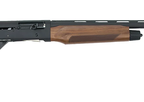 Spandau Arms 21000172 S2 Field Full Size 12 Gauge Semi-Auto 3" 3- 2.75" Shells 24" Black Vent Rib Barrel, Black Drilled & Tapped Receiver, Fixed Wood Stock, Benelli Choke Tube System
