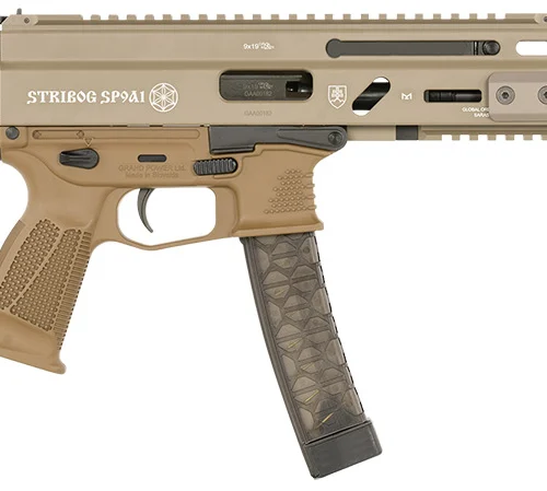 Grand Power 810091157930 Stribog SP9A1 9mm Luger 30+1 16" Flat Dark Earth