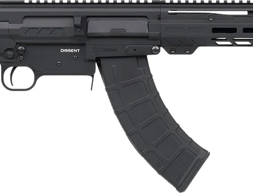 CMMG 86A950AAB Dissent BR47 7.62x39mm 10+1 16.10" Black Nitride Threaded Barrel, Black Armor Cerakote Aluminum Receiver w/Picatinny Rail, M-LOK Handguard, Magpul SGA Black Polymer Stock, Ambidextrous