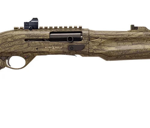 Silver Eagle Arms A21218BLC-PKG Alpha 2  12 Gauge Semi-Auto 3" 4+1 18.50" Steel Barrel Fixed Camo Synthetic Stock, Konus Scope