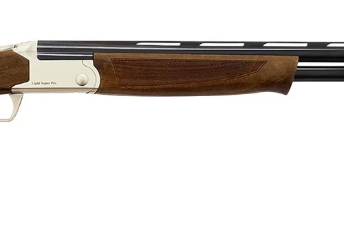 T R Imports LSP2028 Light Super  20 Gauge 3" 2rd 28" Black Over/Under Vent Rib Barrel, Black Steel Receiver, Fixed Walnut Stock