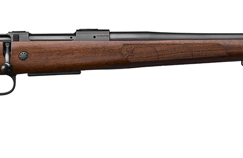 CZ-USA 07728 600+ American Full Size 30-06 Springfield 5+1  24" Black Nitride Threaded Barrel, Black Nitride Steel Drilled & Tapped Receiver, Turkish Walnut Fixed Stock