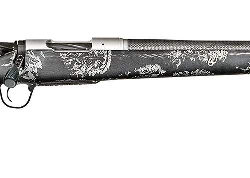 Christensen Arms 8010631801 Ridgeline FFT 7mm PRC 3+1 24" Carbon Fiber Threaded Barrel, Stainless Steel Drilled & Tapped Receiver, Carbon w/Gray Accents Sporter FFT Carbon Fiber Stock