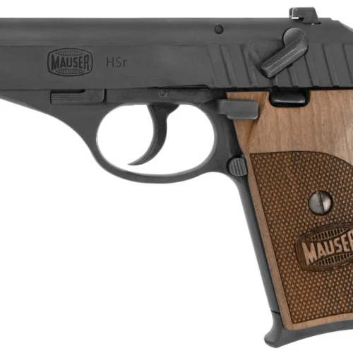 BLG MAUSER HSr 22LR BLK WOOD GRIPS