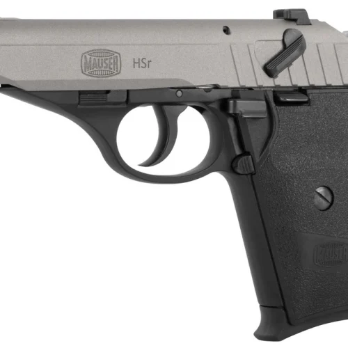 BLG MAUSER HSr 22LR FROZEN GREY BLK GRIPS