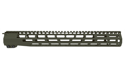 GGP AR15 15" MLOK HANDGUARD OLV DRAB
