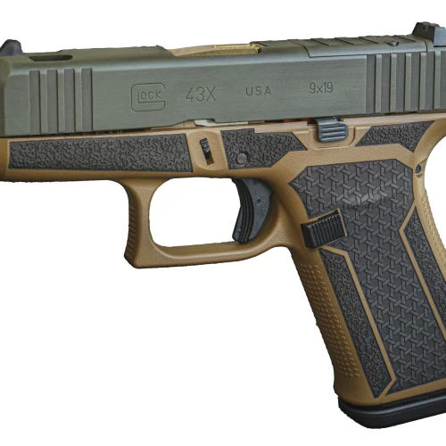 GLK SHARK COAST TACTICAL 43X MOS 9MM HLT GOLD