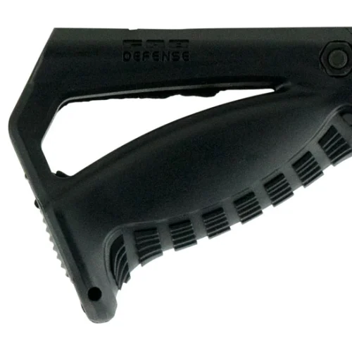 FAB Defense FXPTKCB PTK & VTS Combo Ergonomic Pointing Grip Angled w/Additional Storage Compartment Black Polymer
