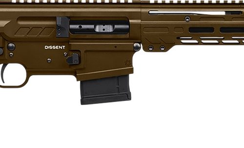 CMMG 55A520BMB Dissent BR4 5.56x45mm 10+1 16.10" Black Nitride Threaded Barrel, Midnight Bronze Cerakote Aluminum Receiver w/Picatinny Rail, M-LOK Handguard, Magpul Fixed Black Polymer Stock