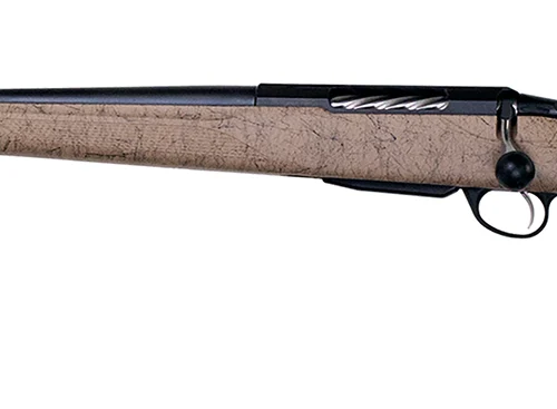 Tikka JRTXRT47124 T3x Roughtech 7mm PRC 3+1 24.30" Black Fluted Threaded Barrel, Black Steel Drilled & Tapped Receiver, Tan Roughtech Synthetic Stock, Left Hand