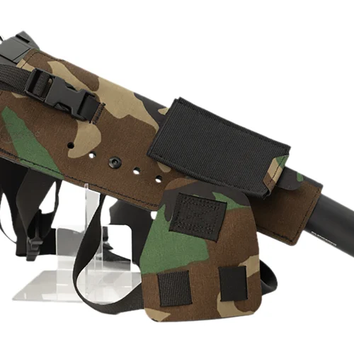 Cole-tac VWX111 Varmint Wrangler XL Pistol Holder Chest M81 Woodland Right Hand