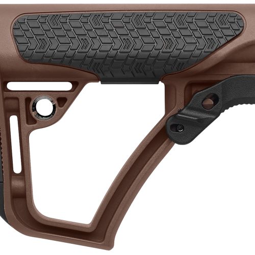 Daniel Defense 2109104179011 OEM  Mil-Spec Brown Synthetic for AR-Platform with Mil-Spec Receiver Extension (Tube Not Included)