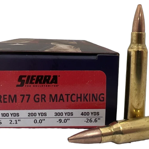 SIE AMMO 223REM 77GR HP BT FOLDS OF HONOR 20/10