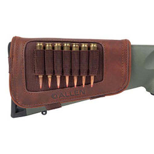 NEW CASTLE BUTTSTOCK CARTRIDGE HLDR LTHR