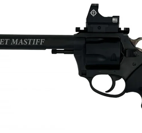 Char Target Mastiff 357Mag 6" Black 5rd