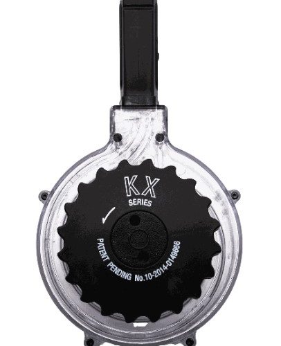 Drum Magazine AR-15 5.56 Polymer Clear 50rd