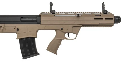 TBP 12 12Ga 18.5" 3 FU Sights FDE/Syn 5rd