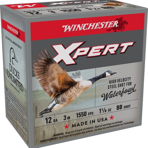 Winchester Ammo WEX123BB Super X Xpert High Velocity 12Gauge 3" 1 1/8oz BBShot 25 Per Box/10 Case