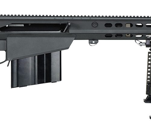 Barrett 18062 M107A1  50 BMG 20" 10+1 Black Cerakote Black Fixed w/Sorbothane Recoil Pad Stock Black Polymer Grip