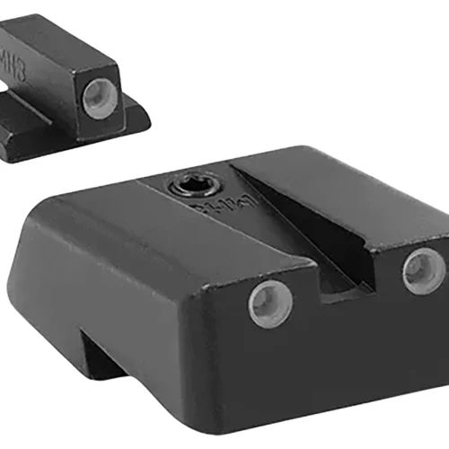 Meprolight USA 198103101 Tru-Dot  Green Tritium White Outline Front Sight-Green Tritium White Outline Rear Sight Armscor/Rock Island Tac 1911