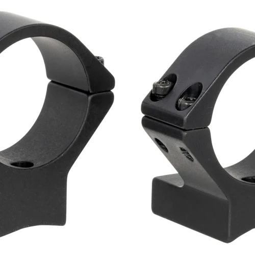 Talley 730702 Scope Mount/Ring Combo  Black Aluminum 30mm Tube Winchester Model 70 Low Rings 0 MOA