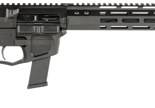 Wilson Combat TRAR9GB91610 AR9G Carbine 9mm Luger 17+1 16" Black Match Grade Threaded Barrel, Black Armor-Tuff Aluminum Receiver, M-LOK Handguard, Black Synthetic Rogers Super-Stoc w/Cam-Lock Stock