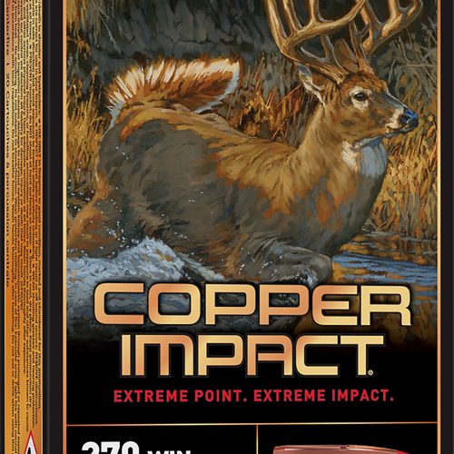 Winchester Ammo X270CLF Copper Impact  270Win 130gr Copper Extreme Point Lead Free 20 Per Box/10 Case